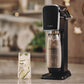 SodaStream Art Sparkling Water Maker with Dishwasher Safe Bottle and Quick Connect CO2 Cylinder (Black)