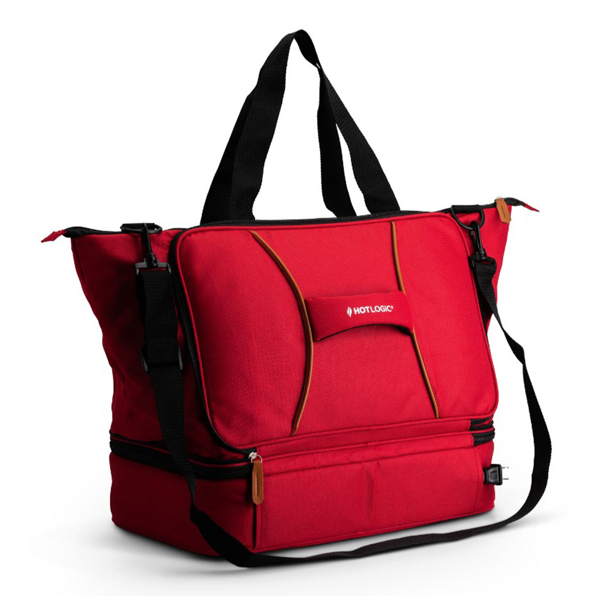 HOTLOGIC Max XP Expandable Personal Portable Food Warmer (Red)
