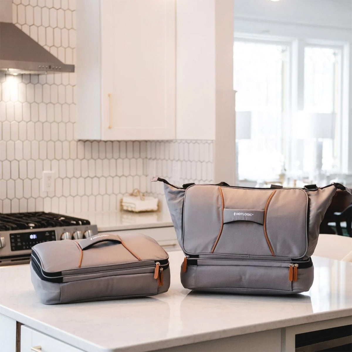 HOTLOGIC Max XP Expandable Personal Portable Food Warmer (Gray)