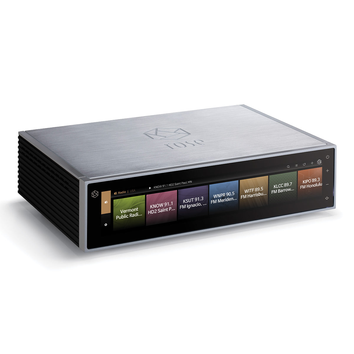 HiFi Rose RS150B High-Performance Network Streamer with Built-In ESS Sabre DAC (Silver)