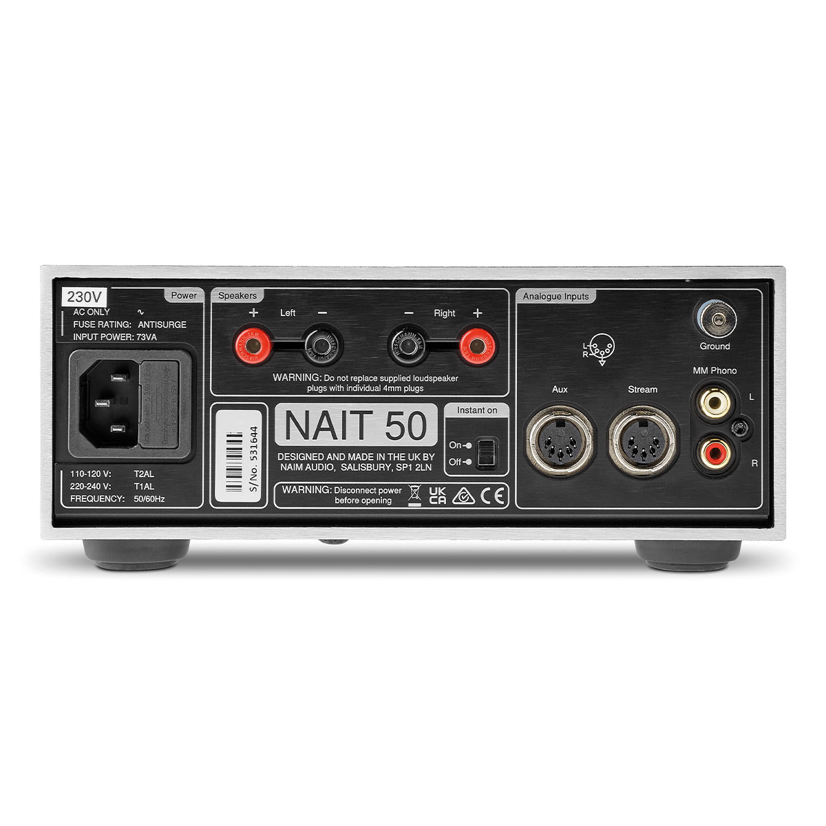 Naim NAIT 50 Integrated Amplifier (50th Anniversary Limited Edition)