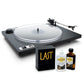 U-Turn Audio Orbit Plus Turntable (Black) with Heritage Record Preservative & Cleaning Kit