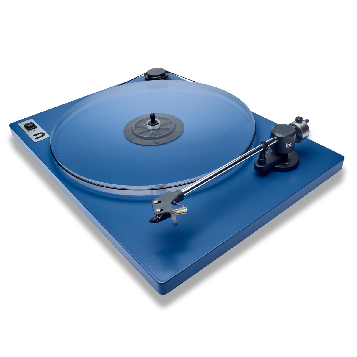 U-Turn Audio Orbit Plus Turntable (Blue) with Heritage Record Preservative & Cleaning Kit
