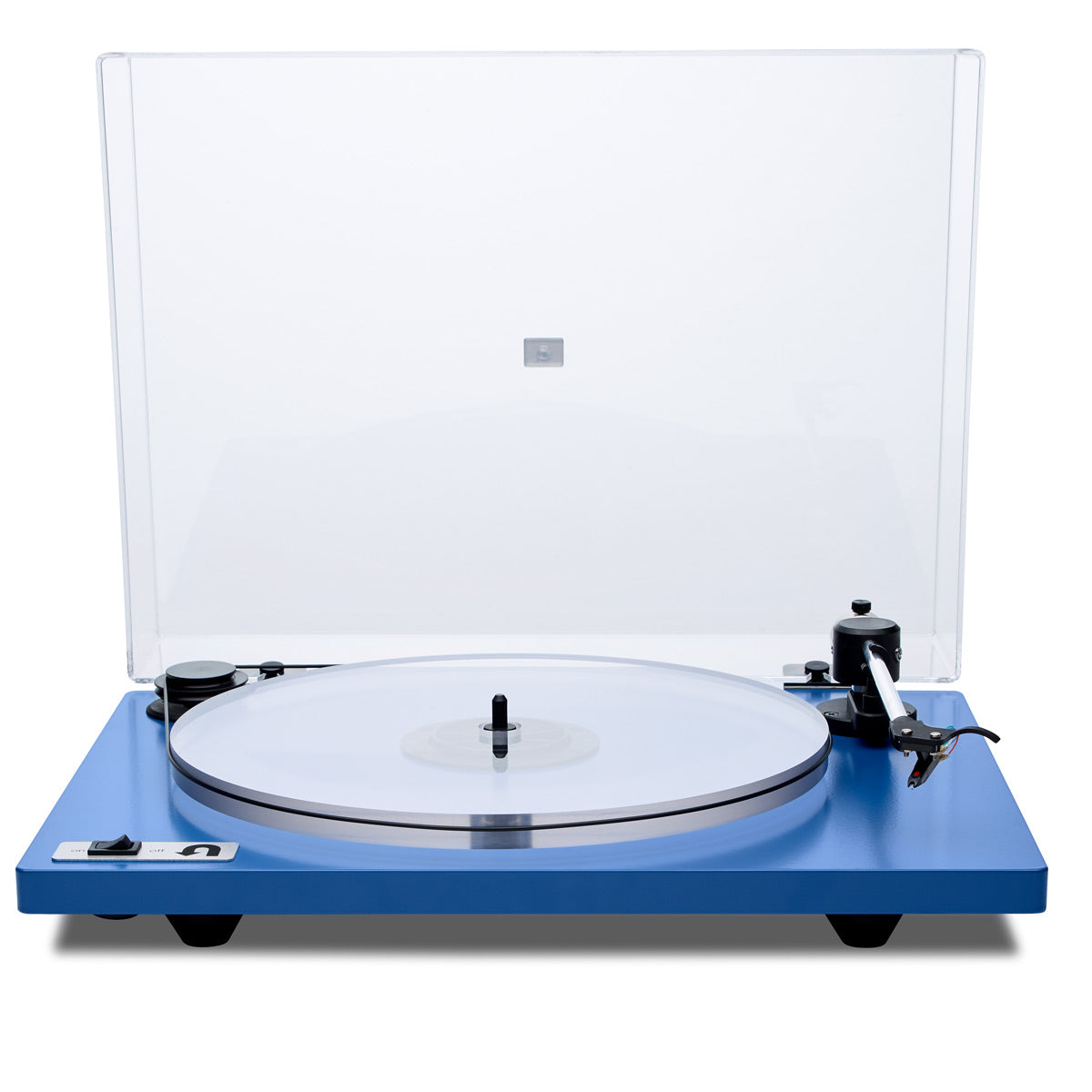 U-Turn Audio Orbit Plus Turntable (Blue) with Heritage Record Preservative & Cleaning Kit