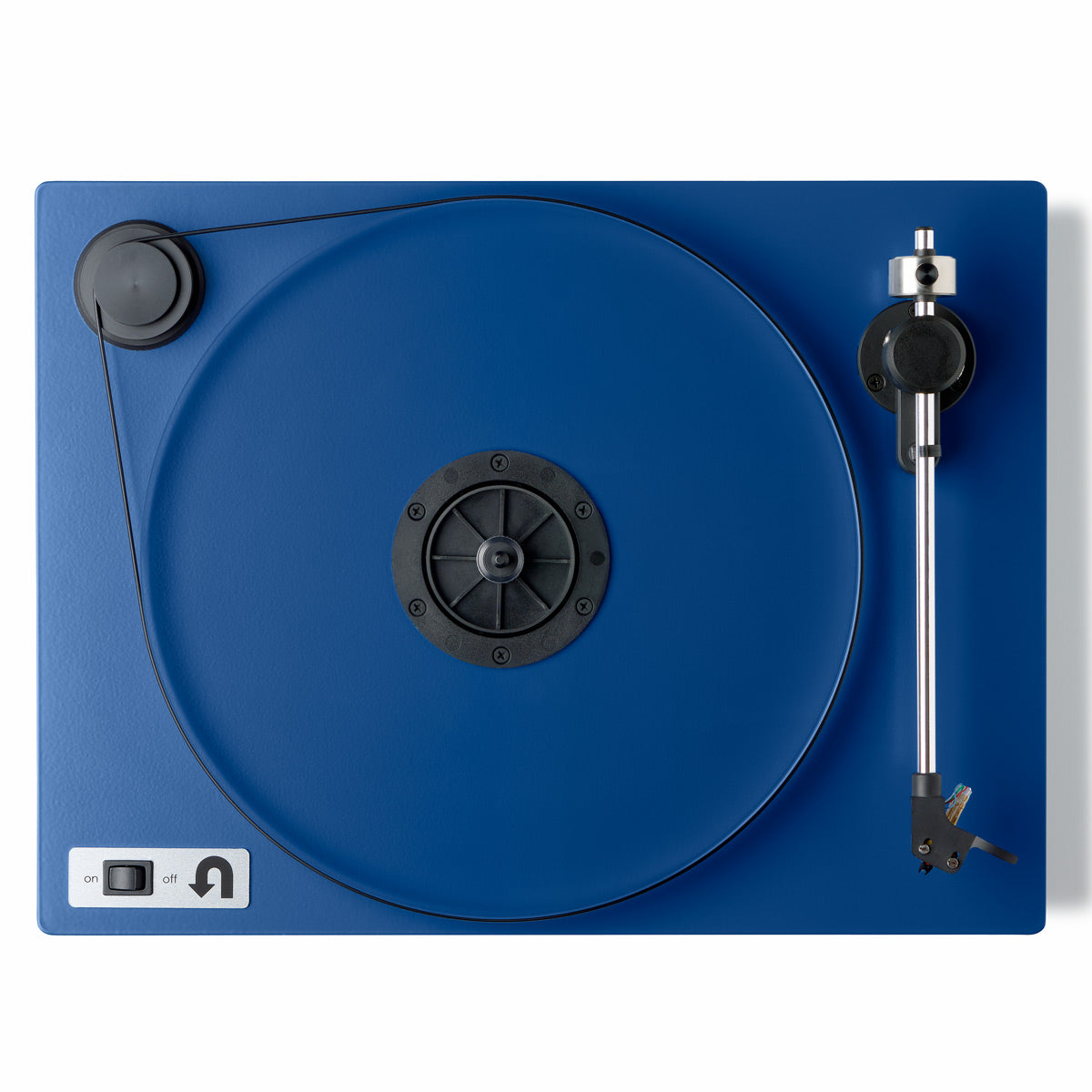 U-Turn Audio Orbit Plus Turntable (Blue) with Heritage Record Preservative & Cleaning Kit
