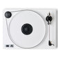 U-Turn Audio Orbit Plus Turntable (White) with Heritage Record Preservative & Cleaning Kit