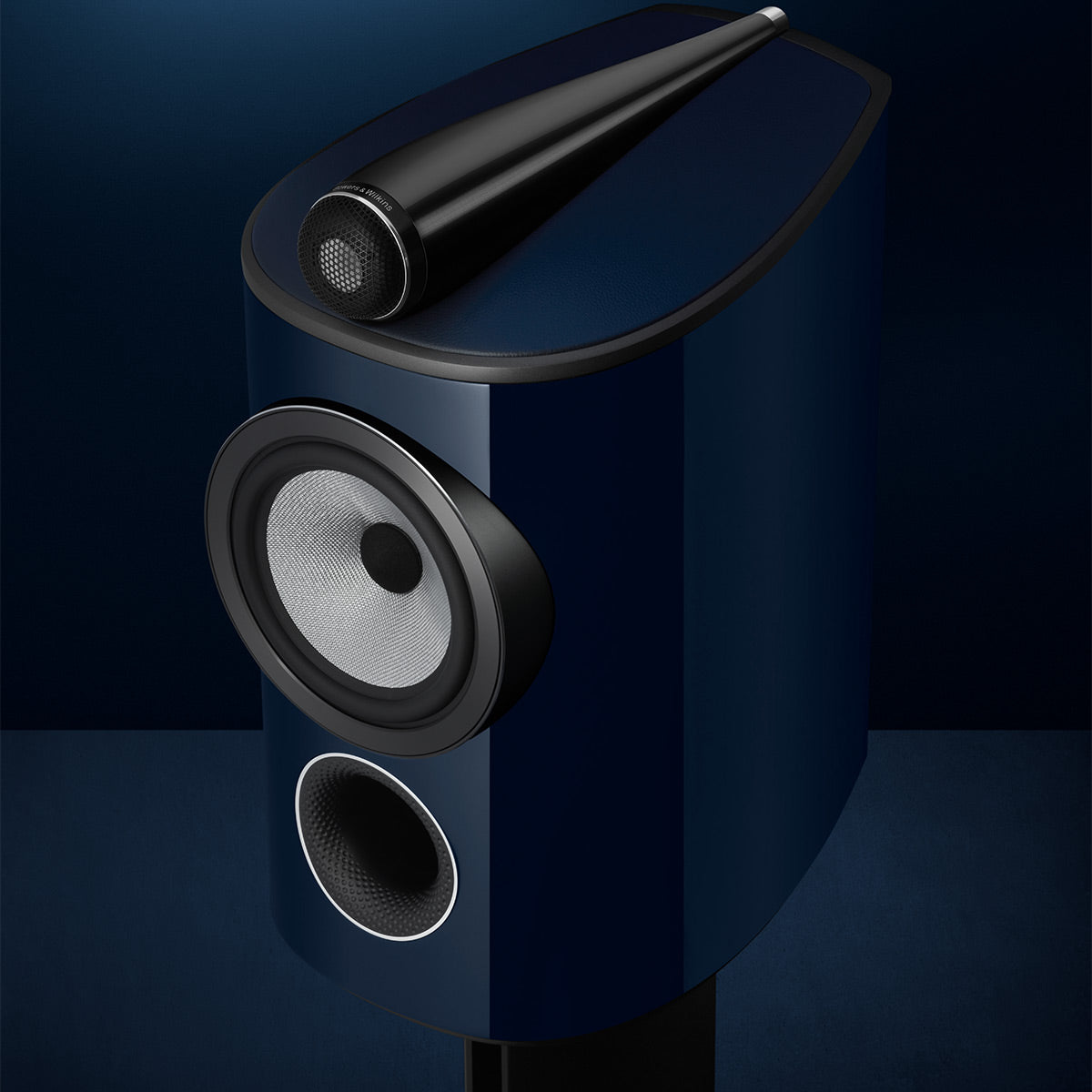 Bowers & Wilkins 805 D4 Signature 2-Way Bookshelf Speaker - Each (Midnight Blue Metallic)