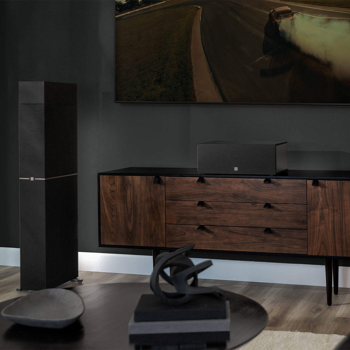 Definitive Technology Dymension DM10 Compact Center Channel Speaker with Integrated Passive Radiator