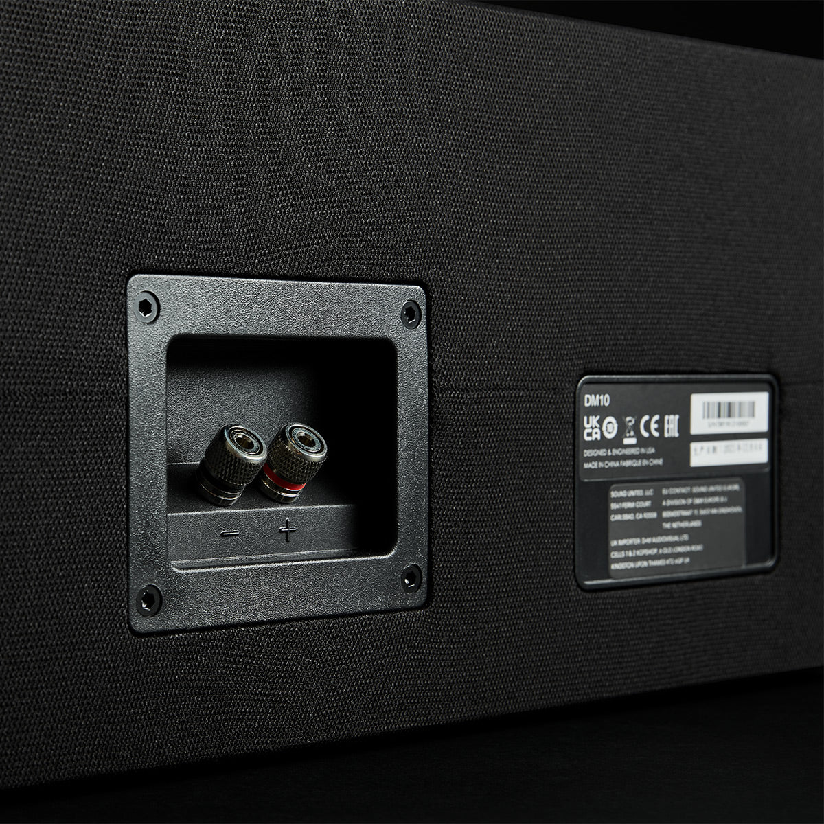 Definitive Technology Dymension DM10 Compact Center Channel Speaker with Integrated Passive Radiator