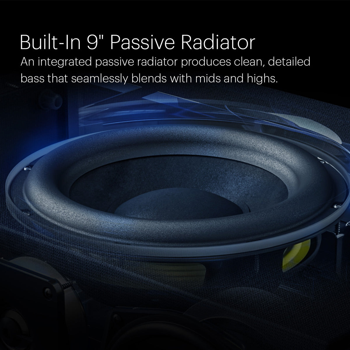 Definitive Technology Dymension DM10 Compact Center Channel Speaker with Integrated Passive Radiator