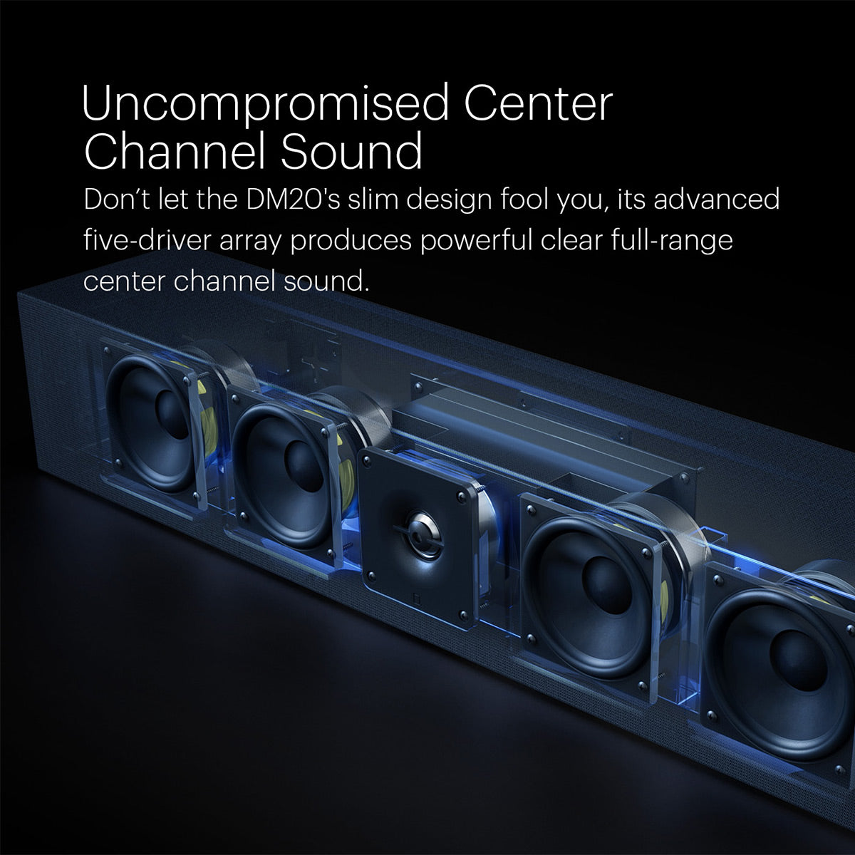 Definitive Technology Dymension DM20 Slim Center Channel Speaker