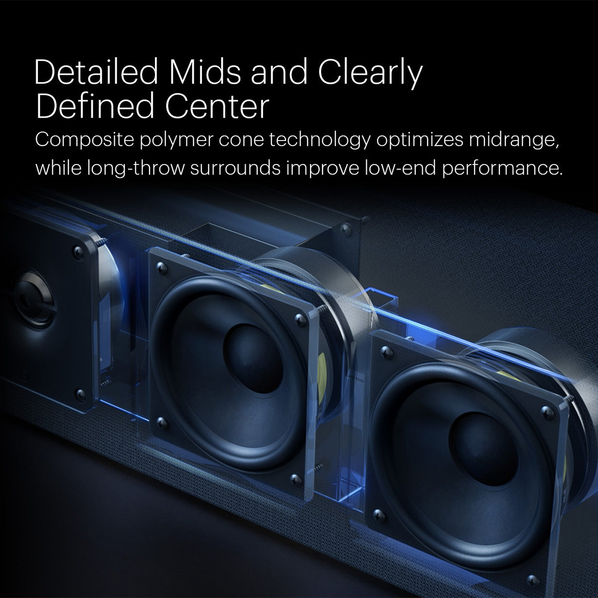 Definitive Technology Dymension DM20 Slim Center Channel Speaker