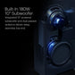 Definitive Technology Dymension DM70 Large Bipolar Floorstanding Speaker with Built-In 10" Powered Subwoofer