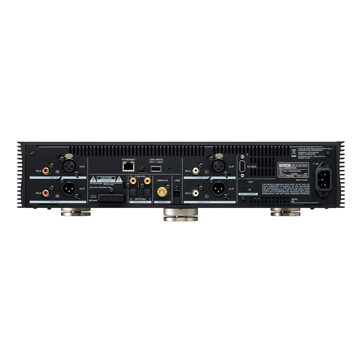 TEAC UD-701N Dual-Mono Fully-Balanced Network Player with Built-In Preamplifier and USB DAC