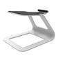 Kanto YU2 Powered Desktop Speakers and SE2 Speaker Stands for Small Speakers - Pair (Matte White/White)