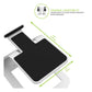 Kanto YU2 Powered Desktop Speakers and SE2 Speaker Stands for Small Speakers - Pair (Matte White/White)