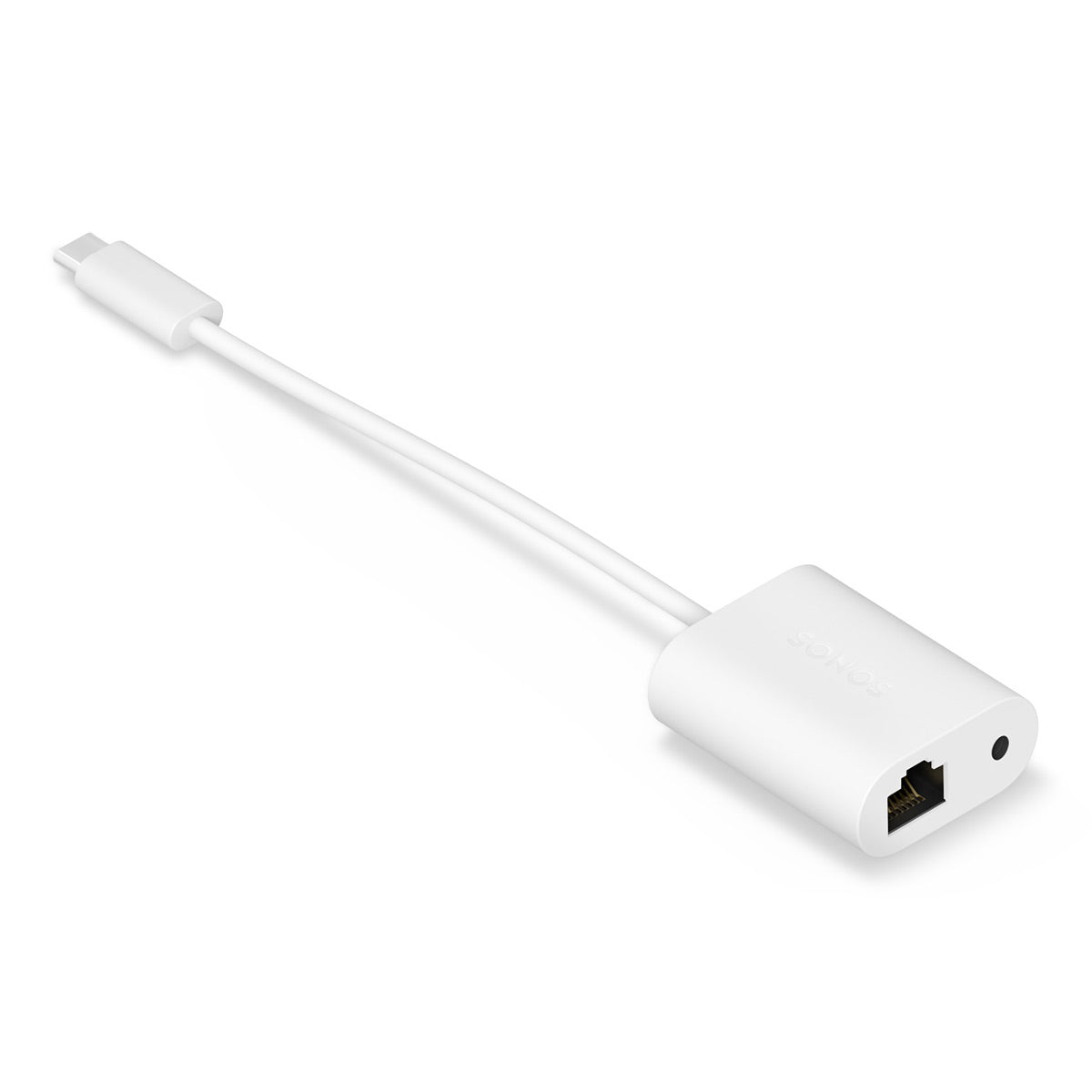 Sonos Era 300 Voice-Controlled Wireless Bluetooth Smart Speaker with Split Combo Cable Adapter with Ethernet and 3.5 mm Jack (White)