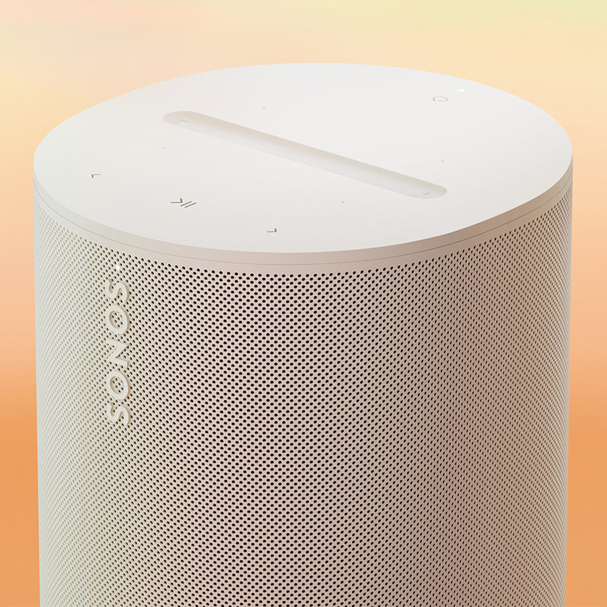 Sonos Era 100 Voice-Controlled Wireless Bluetooth Smart Speaker with Line-In 3.5mm to USB-C Adapter (White)