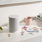 Sonos Era 100 Voice-Controlled Wireless Bluetooth Smart Speaker with Line-In 3.5mm to USB-C Adapter (White)