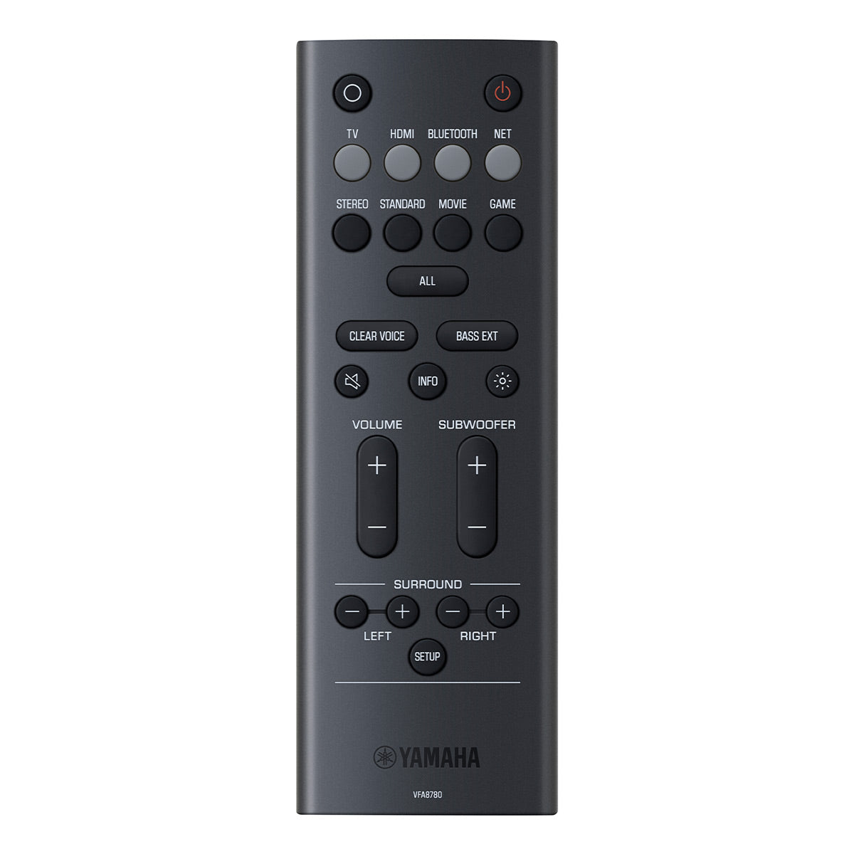 Yamaha SR-X50A True X Bar 50A Dolby Atmos Soundbar with Wireless Subwoofer