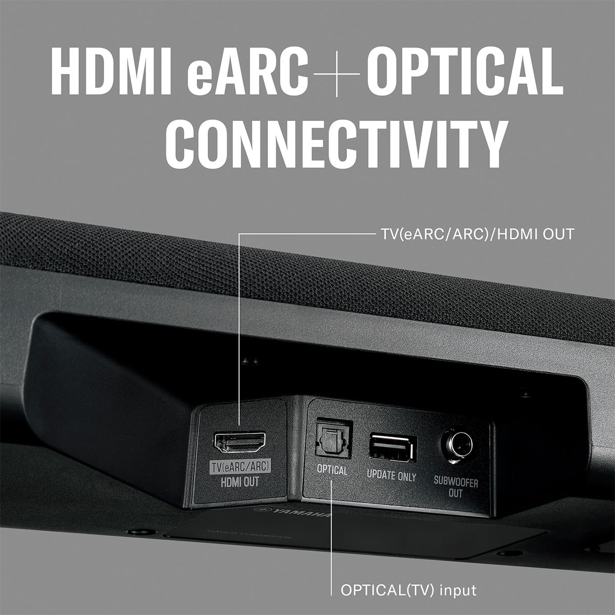 Yamaha SR-B30A Sound Bar with Dolby Atmos & Built-In Subwoofers