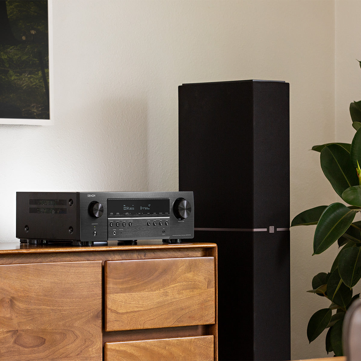 Denon AVR-S770H 7.2 Channel 8K Home Theater Receiver with Dolby Atmos & HEOS Built-In