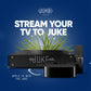 Juke Audio Juke-6 6 Zone Multi-Room Audio Amplifier with Airplay 2, Spotify Connect, & DLNA