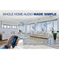Juke Audio Juke-6 6 Zone Multi-Room Audio Amplifier with Airplay 2, Spotify Connect, & DLNA