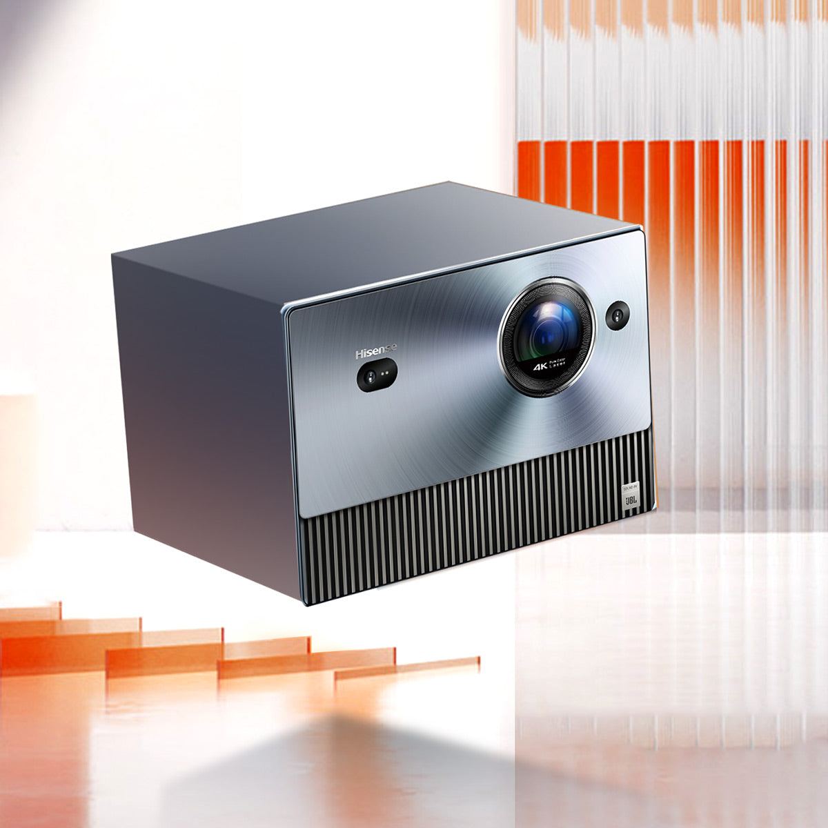 Hisense C1 Trichroma Laser 4K UHD Mini Projector with Dolby Vision, Dolby Atmos, & 1,600 Lumen Brightness