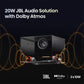 Hisense C1 Trichroma Laser 4K UHD Mini Projector with Dolby Vision, Dolby Atmos, & 1,600 Lumen Brightness