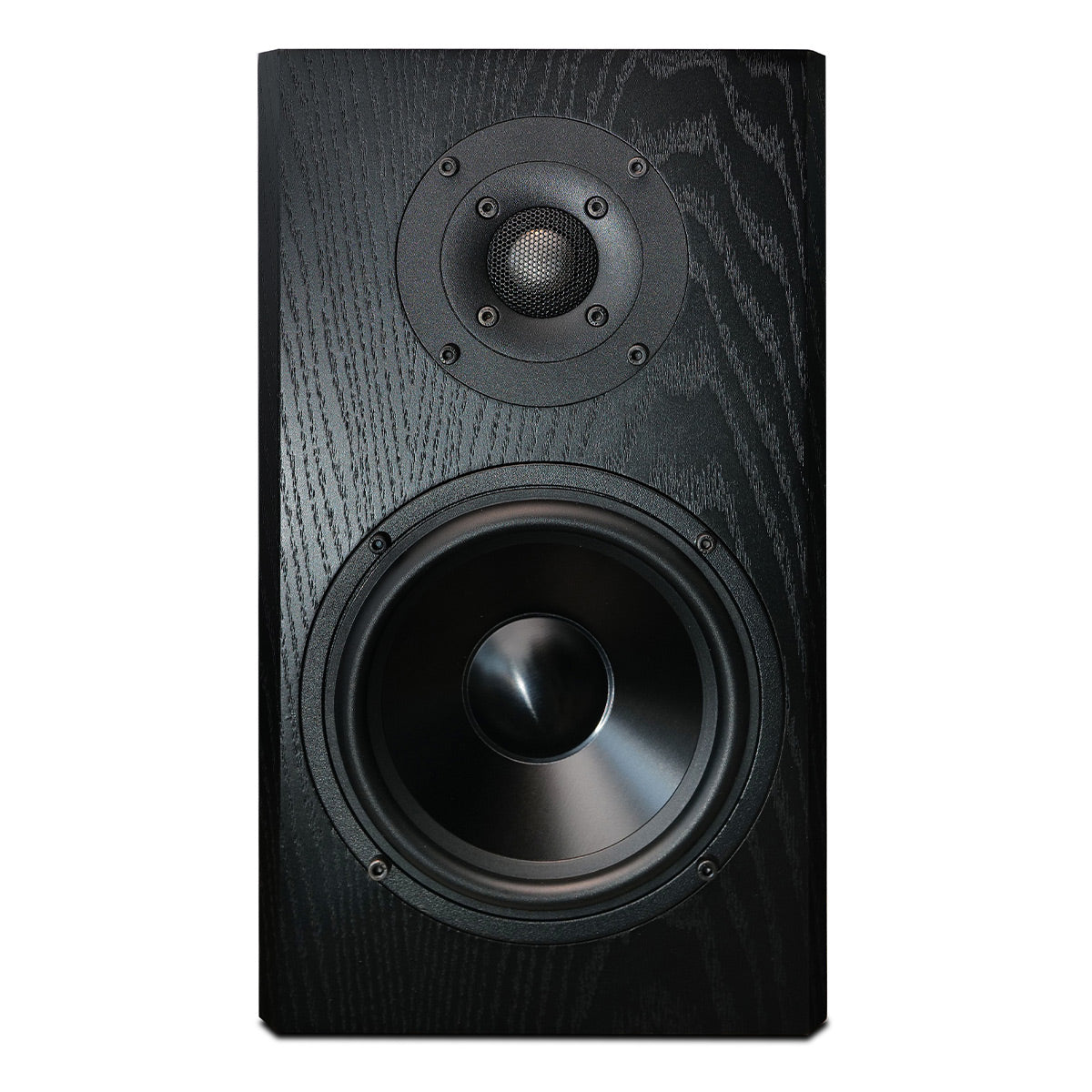 KLH Kendall 2B 2-Way Bookshelf Speakers - Pair (Black Oak)