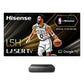 Hisense L5H 4K UHD Ultra Short Throw Laser TV Projector with 120" Light Rejecting Screen, Dolby Vision, Dolby Atmos, & Google TV
