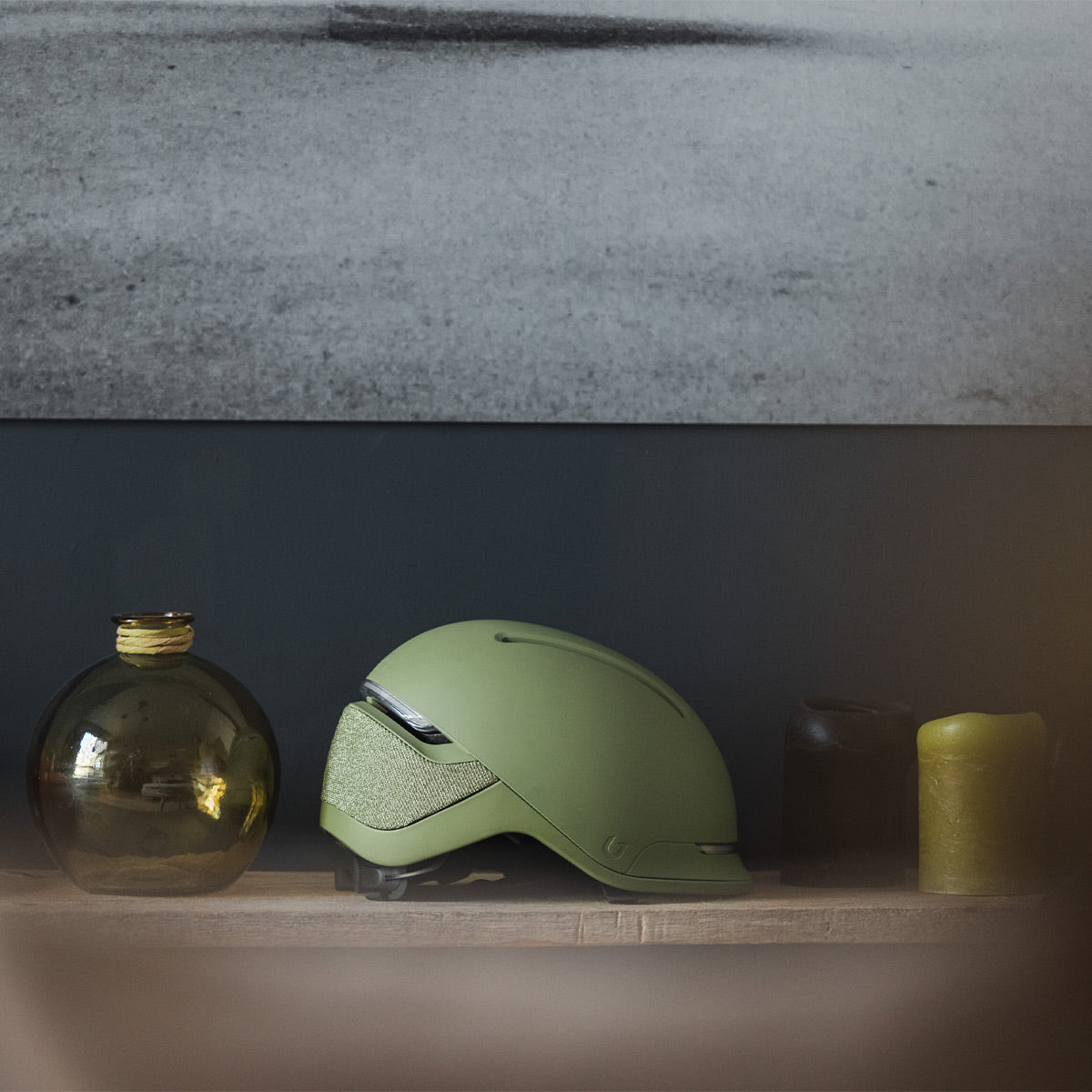 Unit 1 Medium FARO Smart Helmet with IPX-6 Rating and Mips Impact Safety System (Juniper)
