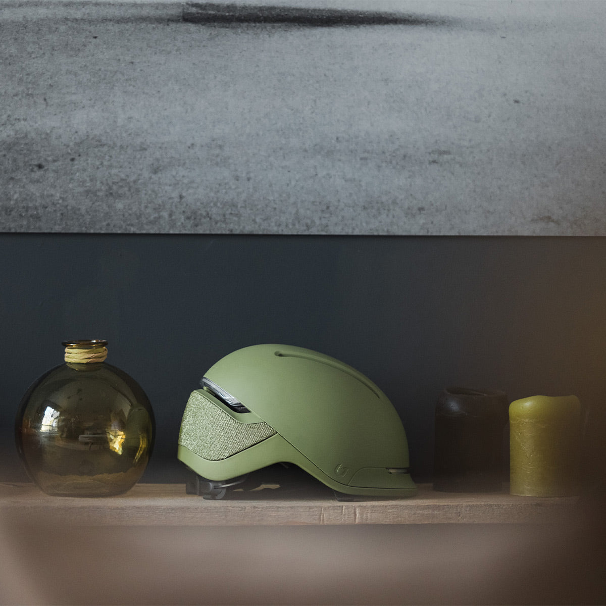 Unit 1 Small FARO Smart Helmet with IPX-6 Rating and Mips Impact Safety System (Juniper)