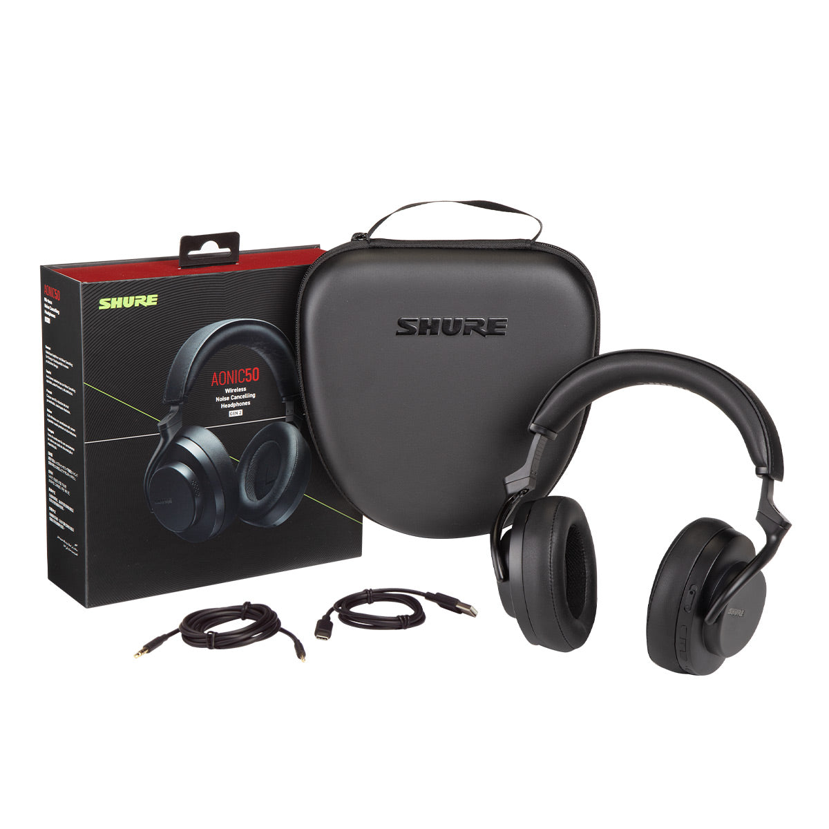 Shure AONIC 50 Gen 2 Bluetooth Wireless Noise Cancelling Headphones