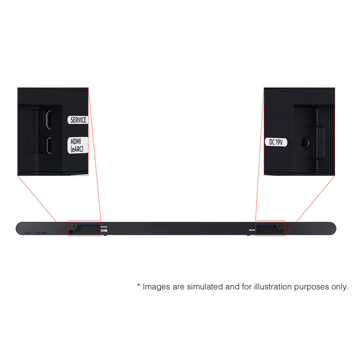 Samsung HW-S700D 3.1-Channel Soundbar with Wireless Subwoofer (Black)