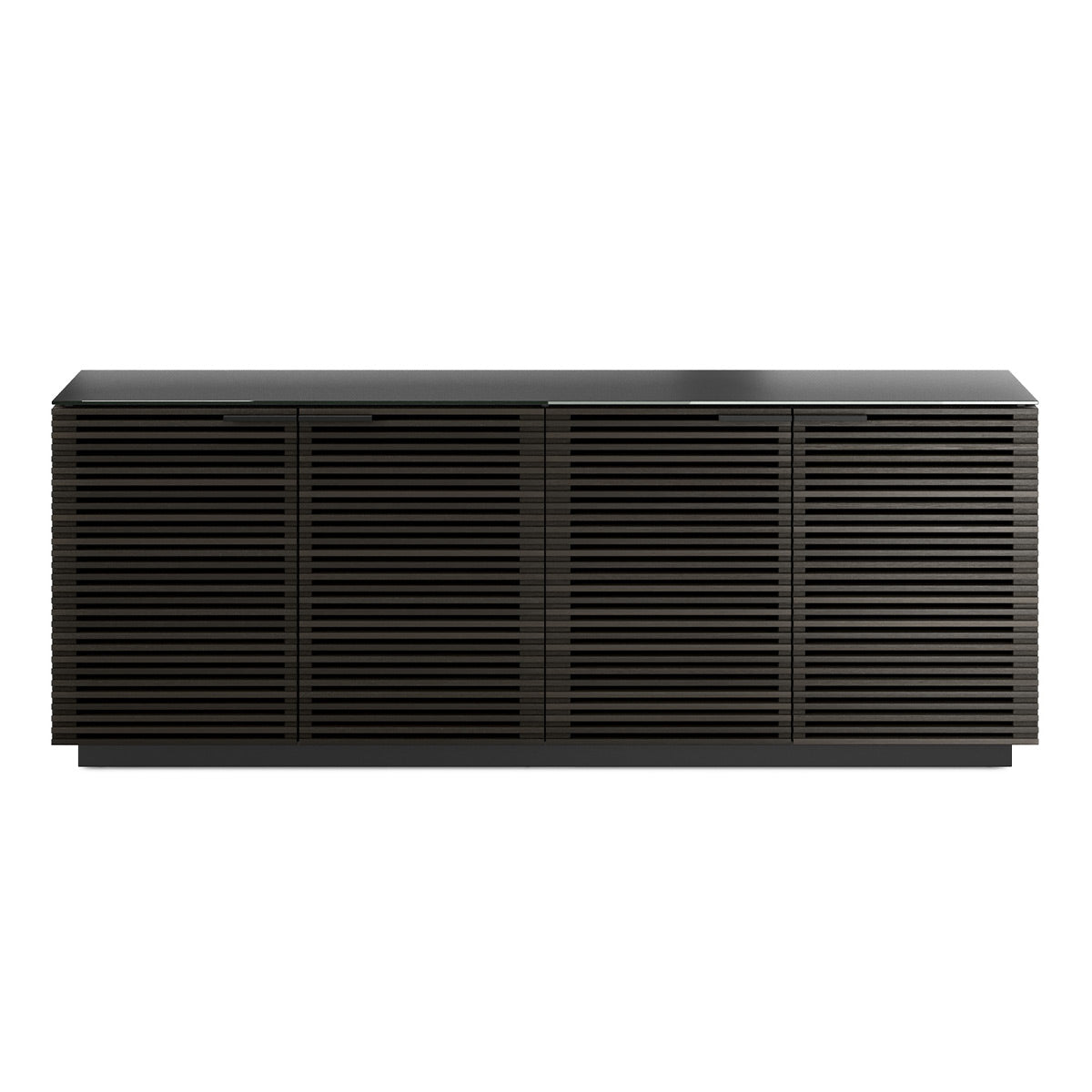 BDI Corridor 8109 4-Door Storage Credenza (Charcoal Stained Ash)