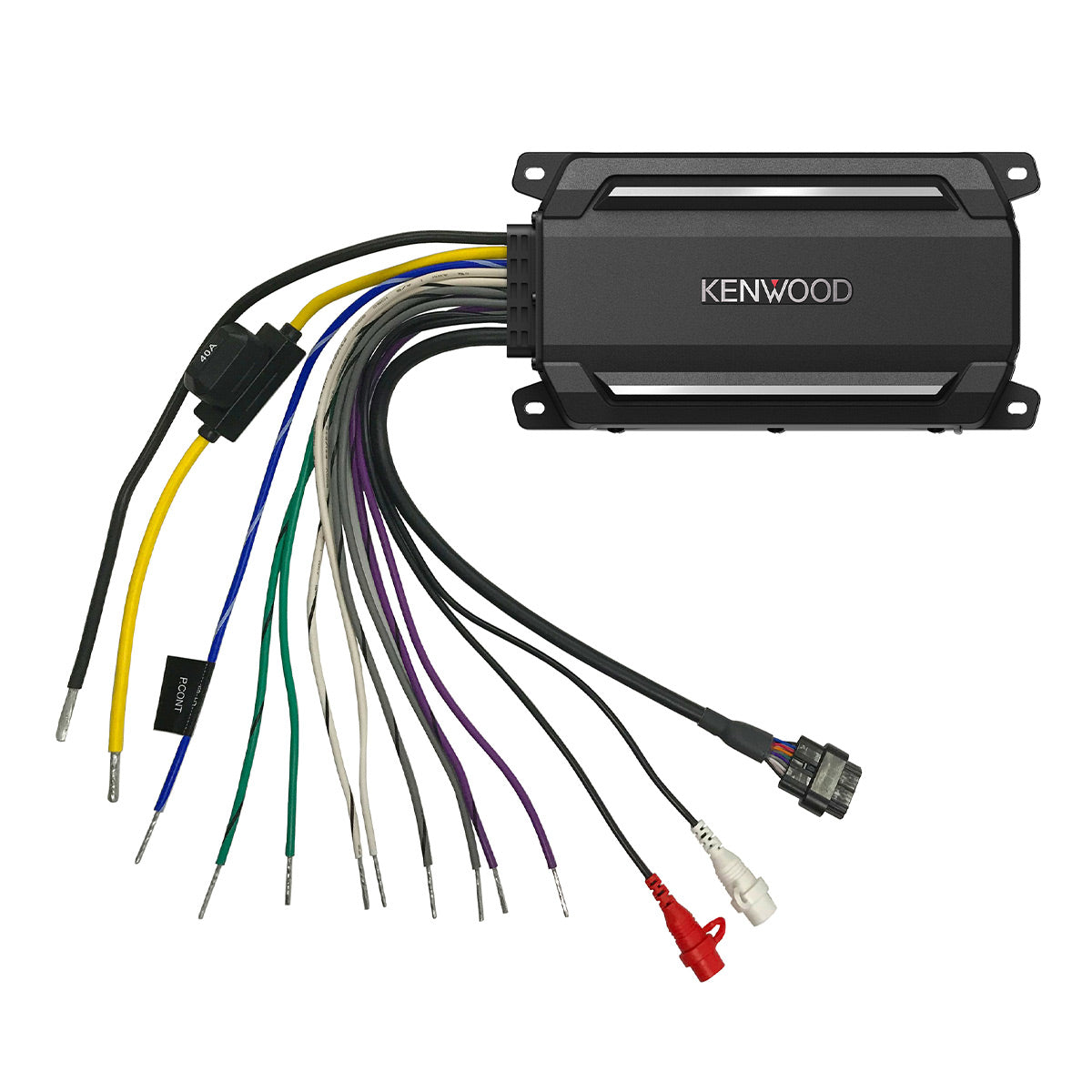 Kenwood KAC-M5024BT Compact 4-Channel Bluetooth Digital Marine & Motorsport Amplifier
