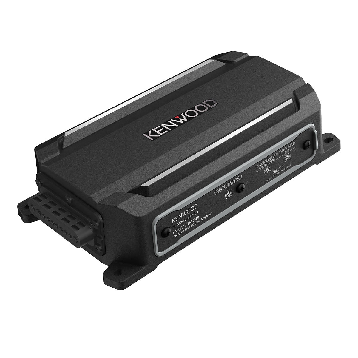 Kenwood KAC-M5001 Compact Mono Digital Marine & Motorsports Subwoofer Amplifier