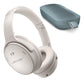 Bose QuietComfort 45 Wireless Noise Canceling Headphones (White) and Bose SoundLink Flex Bluetooth Portable Speaker (Stone Blue)