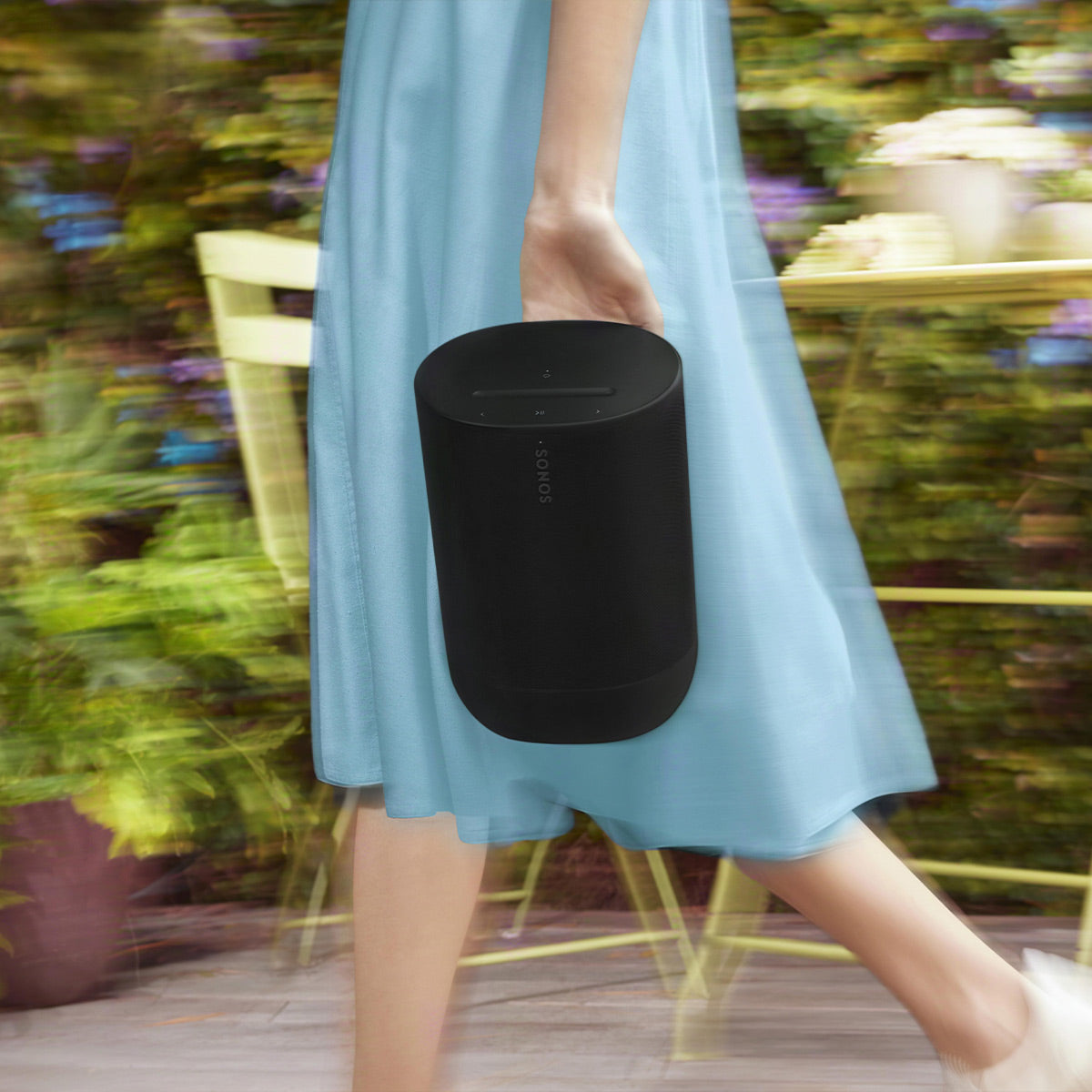 Sonos Move 2 Portable Smart Speaker with 24-Hour Battery Life, Bluetooth, and Wi-Fi (Black)