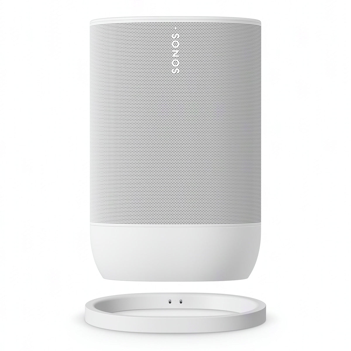 Sonos Move 2 Portable Smart Speaker with 24-Hour Battery Life, Bluetooth, and Wi-Fi (White)