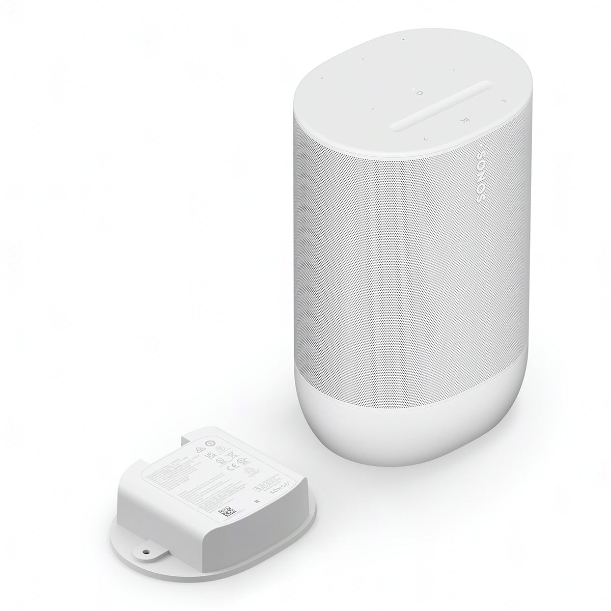 Sonos Move 2 Portable Smart Speaker with 24-Hour Battery Life, Bluetooth,  and Wi-Fi (White) | World Wide Stereo