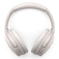 Bose QuietComfort 45 Wireless Noise Canceling Headphones (White) and Bose SoundLink Flex Bluetooth Portable Speaker (White Smoke)
