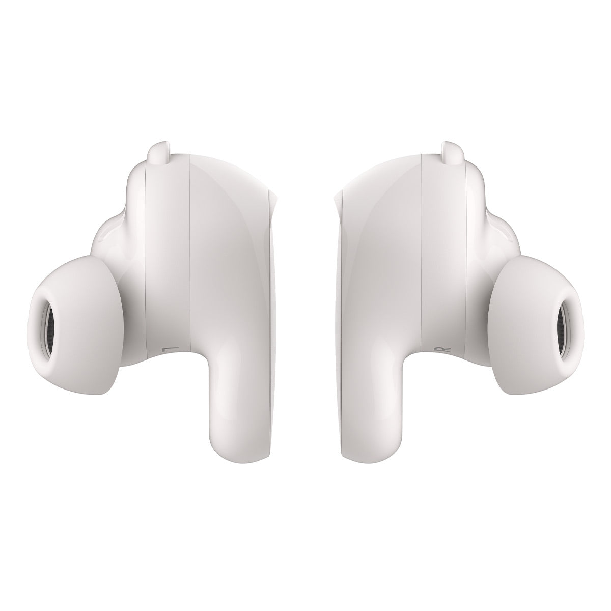 Bose QuietComfort Earbuds II True Wireless with Personalized Noise Cancellation (Soapstone) and Bose SoundLink Flex Bluetooth Portable Speaker (White Smoke)