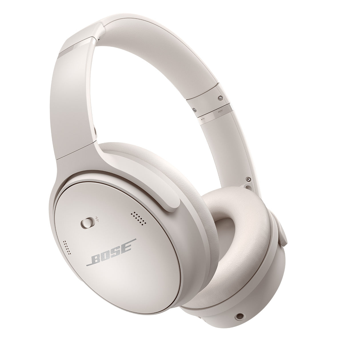 Bose QuietComfort 45 Wireless Noise Canceling Headphones (White) and Bose Smart Soundbar 900 with Dolby Atmos (Black)