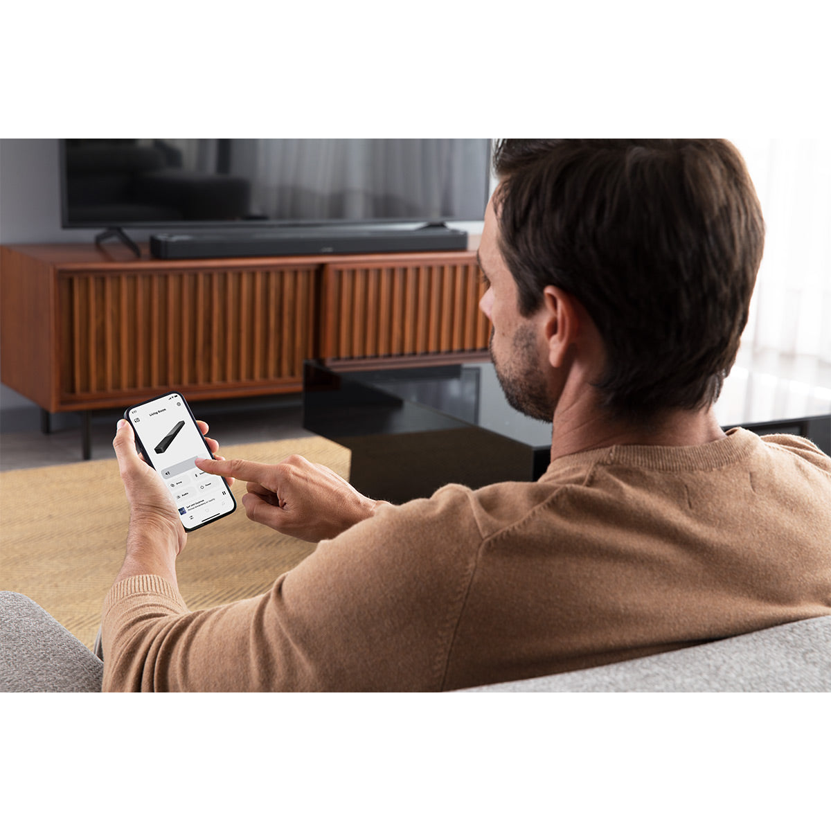 Bose QuietComfort 45 Wireless Noise Canceling Headphones (White) and Bose Smart Soundbar 900 with Dolby Atmos (Black)