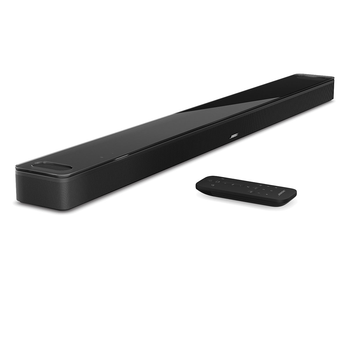 Bose QuietComfort 45 Wireless Noise Canceling Headphones (White) and Bose Smart Soundbar 900 with Dolby Atmos (Black)