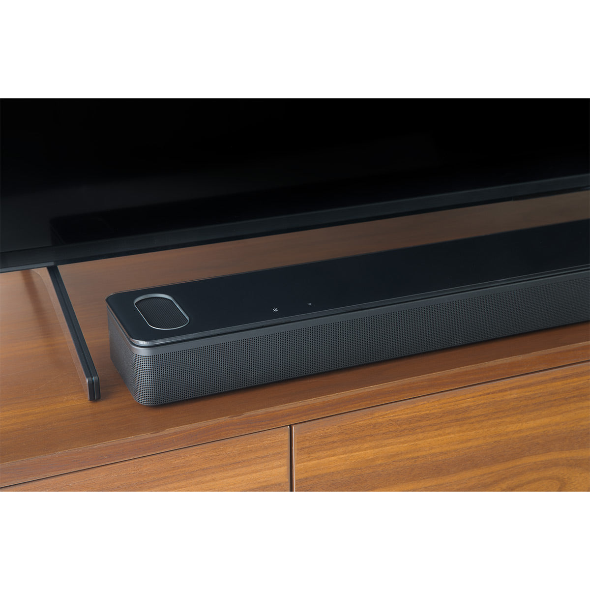 Bose QuietComfort 45 Wireless Noise Canceling Headphones (White) and Bose Smart Soundbar 900 with Dolby Atmos (Black)