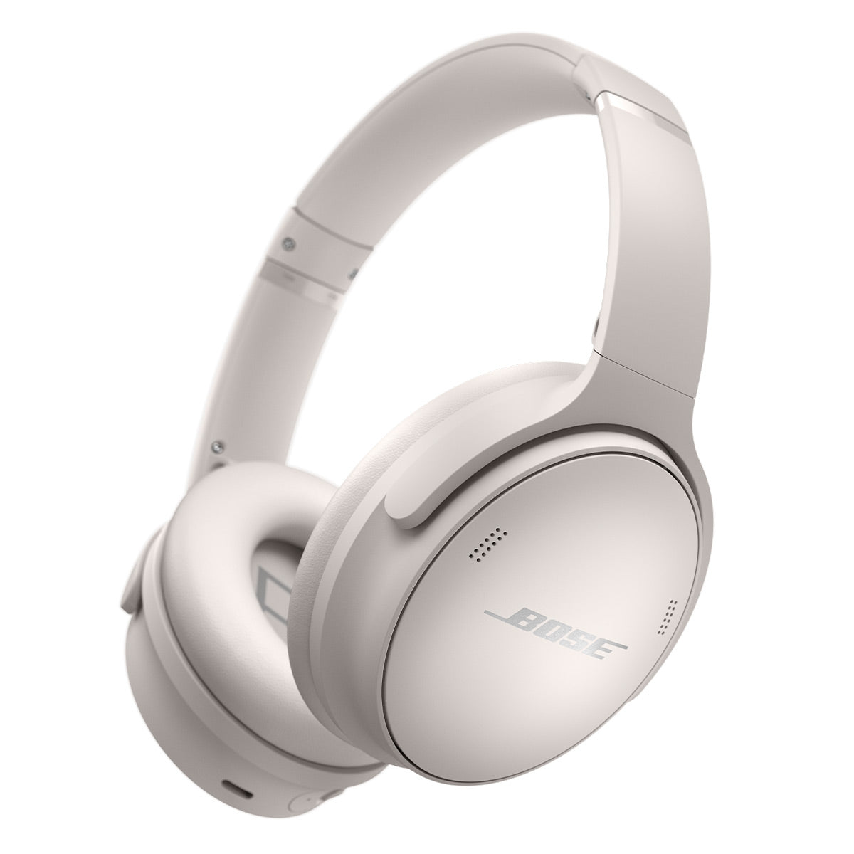 Bose QuietComfort 45 Wireless Noise Canceling Headphones (White) and Bose Smart Soundbar 900 with Dolby Atmos (Black)